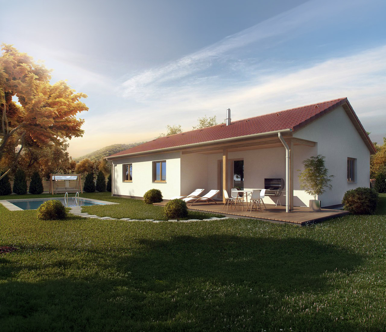 BUNGALOV 111 + TERASA